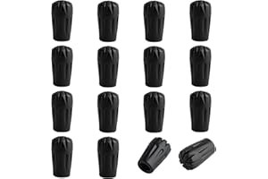 XUIIOSOOKP Tampons en Caoutchouc pour bâtons de Marche Cross-Country, pour bâtons de Trekking, bâtons de randonnée, bâtons de Marche, Asphalte, Gravier, Montagne, randonnée, Bouchons en Caoutchouc.