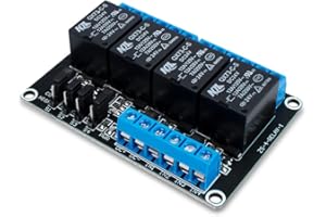 Innfeeltech 1 x DC 5V Relay Module 4-Channel Relay with Optocoupler High or Low Level Trigger Expansion Board