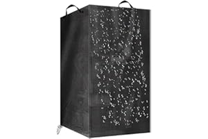 HEBERUCK Cubierta de bomba de filtro de arena impermeable compatible con INTEX Krystal bomba de filtro de arena transparente, 420D Oxford resistente a los rayos UV sobre el suelo, cubierta de filtro de piscina