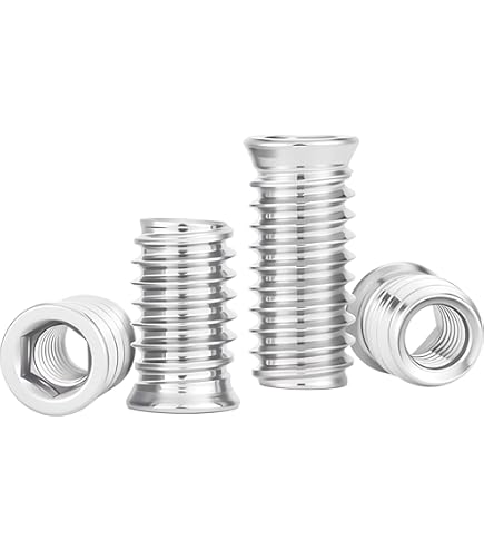 20 PZ M8 Mobili Viti Dadi In Lega Di Zinco Testa Esagonale Bullone - Foto 2