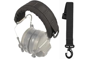 ACEXIER Modulare Headset-Abdeckung für den Außenbereich Molle-Stirnband für allgemeine Taktische Ohrenschützer Mikrofon Jagdzubehör Kopfhörerabdeckung