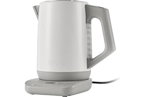 ‎NINJA Ninja Czajnik Perfect Temperature, 1,7 l, wyświetlacz LED, czajnik elektryczny z funkcją szybkiego gotowania i różnymi ustawieniami temperatury, Biały, KT200EUWH