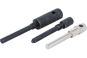 NIYATA Pige de Calage pour Renault 1.5 dci et 1.9 DCi, Piges de Calage Distribution, Courroie Poulie Tige pour Clio-Kangoo-Laguna-Mégane-Scenic-Twingo-Sandero-Duster Outil Vilebrequin Arbre à Cames MOT1489-1