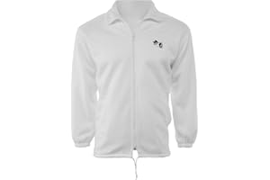 Nathnic® Men's Women's LAWN Bowling Hooded Fully Fleece Lined Waterproof Jacket - Adults Unisex Club Logo Sport Outdoor BODYWARMER & TROUSERS with Black Logo Bowls Plus Size S-XXL