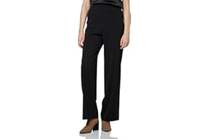 ONLY Bestseller A/S Damskie spodnie ONLANSA HW Wide Pull ON Pant PNT RP, czarne, XL/32, Schwarz, (XL) W / 32L