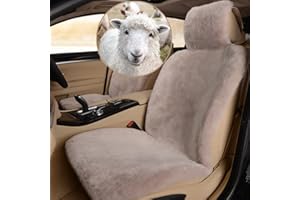 Altlue Autositzbezüge Lammfell Autositzbezug Lammfell Autositz Lammfell Sitzbezug Für Auto Lammfell Sitzauflage Lammfell Auto Fell Autositzbezüge Fell Vordersitze - Universal (einteilig)