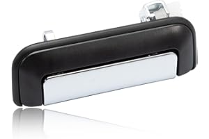 Konuooer Maniglia per porta esterna laterale cromata Maniglia per bagagliaio (lato guidatore) per Mitsubishi L200 e L300 striscia maniglia esterna anteriore sinistra o posteriore sinistra MR401347