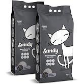 Sandy Aktif Karbonlu Topaklanan Kedi Kumu 2x10kg