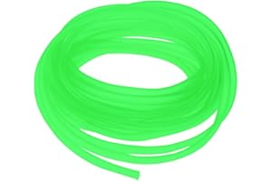 LUCYSTUDIO Tuyau Aquarium 5 m Caoutchouc Tuyau d'air Tube 4/ 6mm Oxygène Air Line Tube pour Aquarium Jaune Vert Rouge Bleu Noir