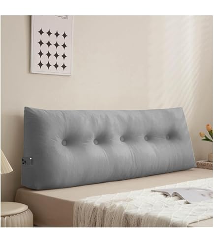 Corduroy fluwelen hoofdbordkussen kingsize queensize tweepersoonsbed eenpersoonsbed rugkussen bank leeskussens, wasbaar wigvormig hoofdbordkussen, driehoekige rugsteun lendensteun (maat: 200X50X20CM Corduroy fluwelen hoofdbordkussen kingsize queensize tweepersoonsbed eenpersoonsbed rugkussen bank leeskussens, wasbaar wigvormig hoofdbordkussen, driehoekige rugsteun lendensteun (maat: 200X50X20CM