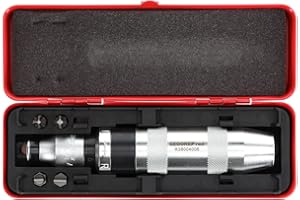 GEDORE red Zestaw do usuwania śrub, 6-częściowy, 1/2", prawy i lewy, zestaw wkrętaków udarowych z bitami, uruchamianie młotkiem, R38004006