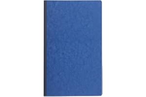 Exacompta - Ref. 7780E - 1 triple stitched NEWSPAPER - format 320x195mm - 80 foliated pages - 38 lines - FSC certified glossy card cover - 4 random colours, blue, yellow, red, green