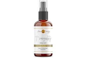 Aroma Energy Tranquility Room Spray 100ml - Natural Essential Oil Fragrance Mist - Vetiver, Lavender, Clary Sage, Lemon