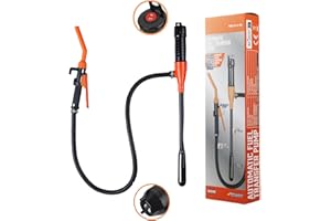 BOPELMALLS Battery Fuel Transfer Pump,With a Flow Control Nozzle,Up to 2.4 Gallons/Min,for Fuel Water Gasoline Diesel Motor Oil,Battery Operated Water Pump