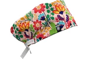 Weark Bonnet de santé pour homme et femme en forme d'infirmière dentaire avec boutons et sweat-shirt