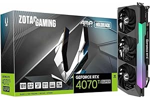 ZOTAC ZT-D40730F-10P Carte graphique NVIDIA GeForce RTX 4070 Ti Super 16 Go GDDR6X