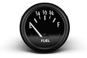 Omix-Ada | 17210.07 | Fuel Level Gauge, 12 Volt | OE Reference: 640763-12V | Fits 1941-1967 Willys MB / CJ2A / CJ3A / CJ3B / Ford GPW
