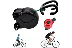 QUANMAITONG Abschleppseil Fahrrad Kinder Bike Buddy，Fahrradklingel Kinder Follow Me Fahrrad Abschleppseil，Mountainbike Zubehör Fahrradstange Für Kinderfahrrad，Fahrrad Seilzug Kinder，Fahrrad Für Kinder