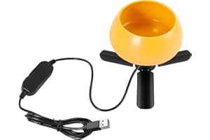 Oewnvmd Elektrischer Bead Satz, Drehperle mit Einstellbarer Geschwindigkeit und Gebogenen Nadeln mit GroßEm Auge, SchüSsellader für DIY Rocailles