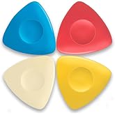 Jinpojun 4 Pieces Sewing Chalk, Triangular Tailoring Pens, Tailoring Chalks for Marking, Fabrics, Crafts, Sewing
