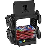 Rehomy Multi Function Game Storage Tower Bracket Storage Holder