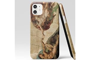 DÌMÒ ART Cover Case Custodia per telefono Apple modello iPhone 11 Buonarroti Michelangelo La creazione di Adamo