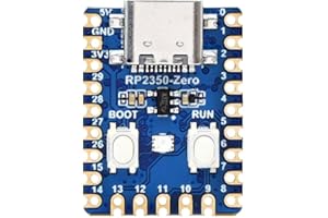 Waveshare RP2350-Zero Mini Development Board, Raspberry Pi Microcontroller Development Board, Based on Raspberry Pi Dual-Core & Dual-Architecture Microcontroller