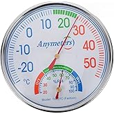 Analog Termometre Isı ve Nem &Ouml;l&ccedil;er Sauna Sıcaklık &Ouml;l&ccedil;me Derece G&ouml;sterge Pilsiz Mekanik D&uuml;z 1 Adet
