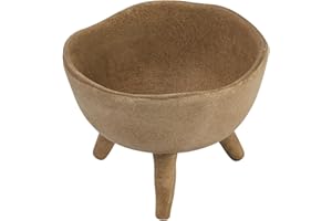 Creative Co-op Jardinière en Terre Cuite, Taupe, 10,2 cm