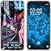 Produktbild PhoneNatic Case kompatibel mit Samsung Galaxy S9 Silikon-Hülle Retro Wave Cyberpunk.01 M4
