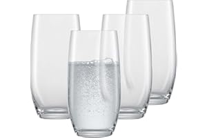 SCHOTT ZWIESEL Vasos multiusos For You (set de 4), vasos multiusos, vasos de cristal Tritan aptos para lavavajillas, Fabricadas en Alemania (art. nº. 121875)