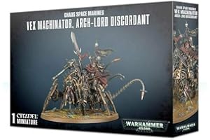 Games Workshop - Warhammer 40.000 - Chaos Space Marines Vex Machinator, Schwarz, 99120102100