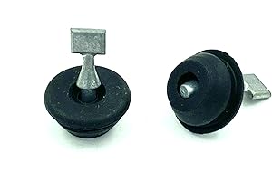 GEGIZUN ET Spares Pack of 2 Ready to Serve Indicator Plugs Suitable for Older Prestige Pressure Cookers