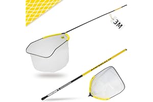 Troutlook Profi Forellen Kescherset - Kescherstange Amperialo Verschiedene Länge