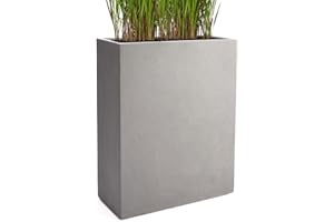 ‎PFLANZWERK Pflanzwerk® Pflanzkübel Divider Grau 72x60x25cm *Frostbeständiger Blumenkübel* *UV-Schutz* *Qualitätsware*