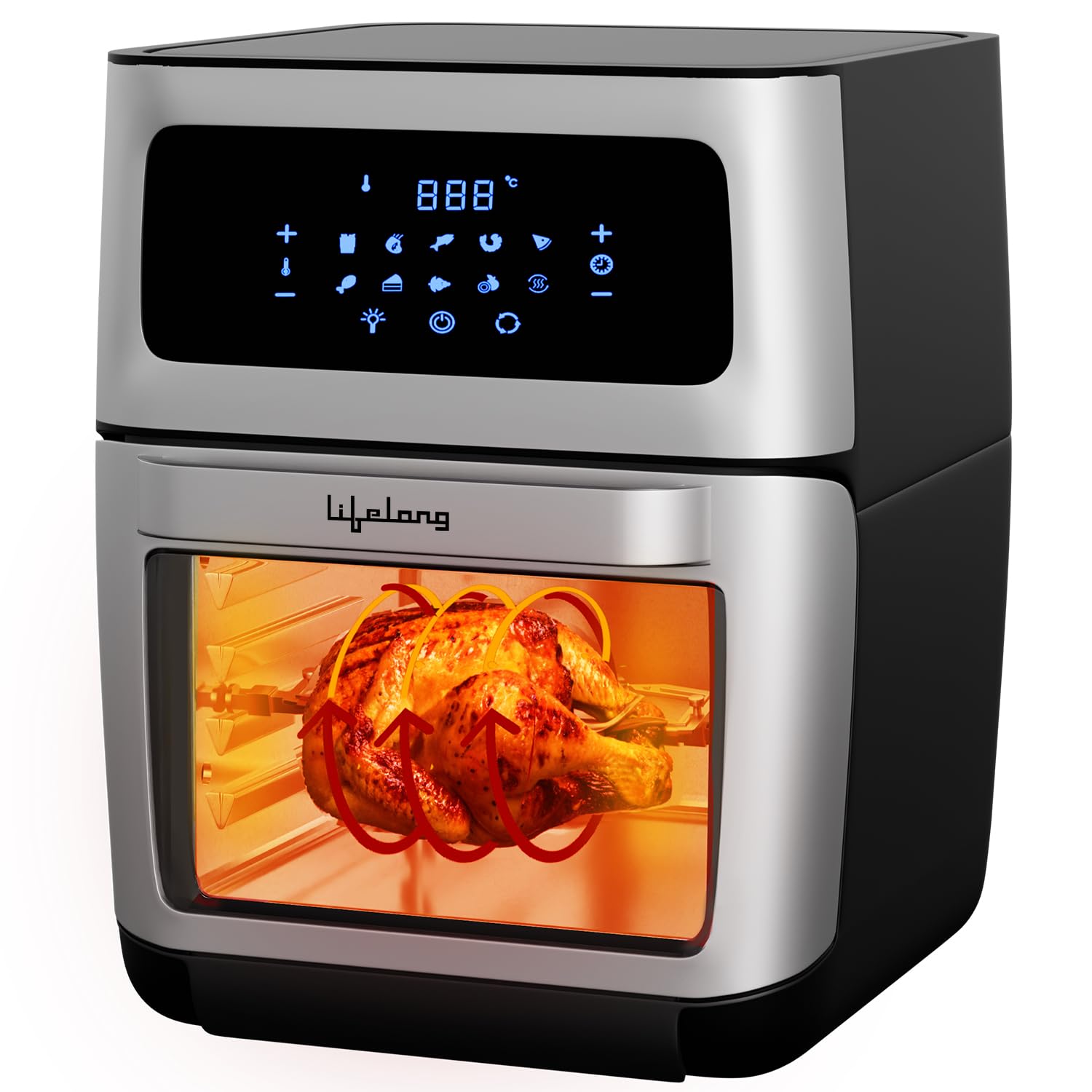 Lifelong Digital Air Fryer Toaster Oven 12L Review - Versatile & Powerful
