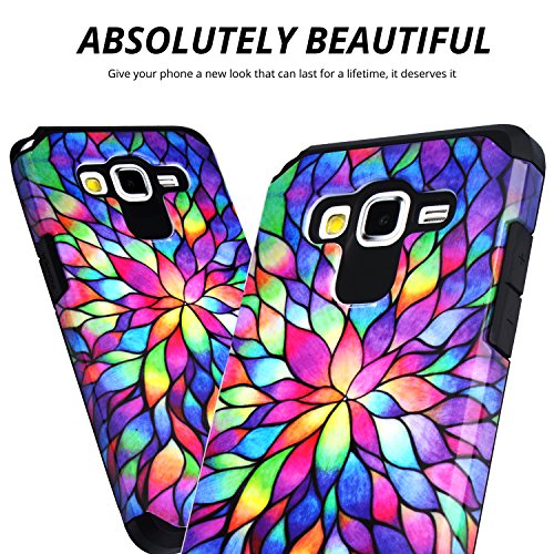 Funda Galaxy Grand Prime  Miss Arts  Serie Pattern  Kit protector fino antiara  azos con  Caja de regalo   Protecci  n contra ca  das  Carcasa resistente de doble capa para Samsung Galaxy Grand Prime G530 - Flor  reviews Funda Galaxy Grand Prime  Miss Arts  Serie Pattern  Kit protector fino antiara  azos con  Caja de regalo   Protecci  n contra ca  das  Carcasa resistente de doble capa para Samsung Galaxy Grand Prime G530 - Flor