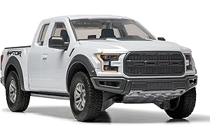 Airfix QUICKBUILD - Kit de Construction Ford F-150 Raptor Gris J6053, pour Enfants de 6 Ans et Plus, Jouets de Construction pour garçons, modélisme sans Colle