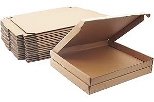 STRBOXONG C5 A5 Royal Mail Large Letter PIP Boxes, 220x160x20mm Corrugated Cardboard Shipping Boxes, Brown Small Postal Packaging Mailing Boxes for Business, Posting, Storing or Gift (Pack of 10)