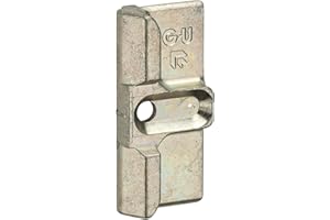 FERCO by THIRARD - Gâche galet latéral pour fenêtre, 43x20mm, Fenster-Unijet, E-19550-32-0-1