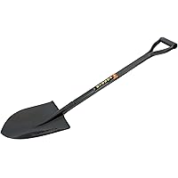 Garten Spaten Schaufel 100cm leicht & stabil Karbon Stahl Stahl Schüppe spitz
