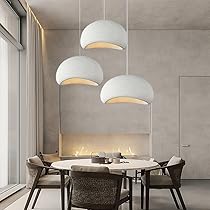 Moderne Japanse Wabi Sabi Kroonluchter – Zijden Hanglamp met E27 Fitti