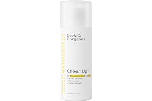 ‎GEEK & GORGEOUS Geek & Gorgeous Cheer up Chemisches Peeling für das Gesicht mit Mandelsäure und BHA-Säure,wirkt gegen Akne, Mitessern und vergrößerten Poren,für Mischhaut und Ölige Haut, 100 ml