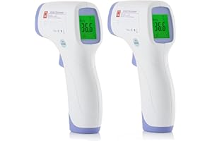 TPZ THE PACKAGING ZONE TPZ No Touch Infrared Forehead Thermometer | Non-Contact Infrared Thermometer Suitable for Baby and Adult | Use with Instant Read | for Fever, Medical Digital Body, Body and Surface Mode (2)