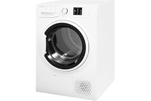 Hotpoint Freestanding Heatpump Tumble Dryer, Anti Allergy, 8KG, 1400RPM, White