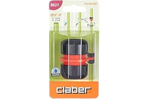 Claber 7724040 Raccordi Rapidi Riparatore, 5/8-3/4