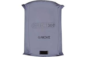 Proviz REFLECT360 Waterproof Reflective Backpack Rucksack Cover Silver, 35 Litres
