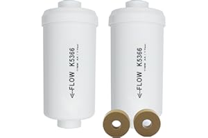 Renami Fluoride Filter, Natural Defluorination Filter Material PF-2® Fluoride and Arsenic Reduction Elements Compatible with Berkey Gravity Filtration System, Pack of 2