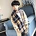 Produktbild Winter Kinder Dicke Schals Langen Absatz Wilden Plaid Schal,A,190cm * 32cm