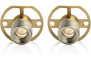 AQUADREAM Pair of BSP Wall Mounting Bar Valve Fixing Brackets for Bar Shower Or Bath Mixer Tap